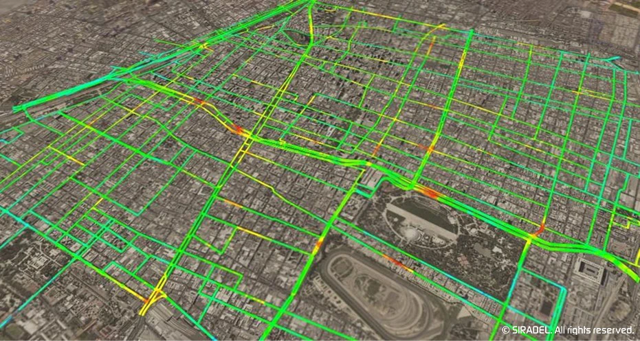 connectivity across bus lines